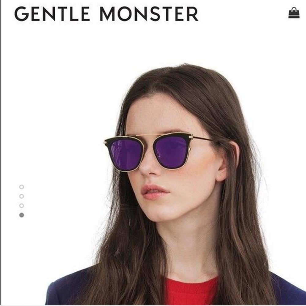 Gentle Monster Purple Sunglasses